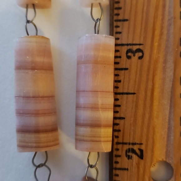 Vintage Carved Stone Tribal Necklace - Picture 11 of 11